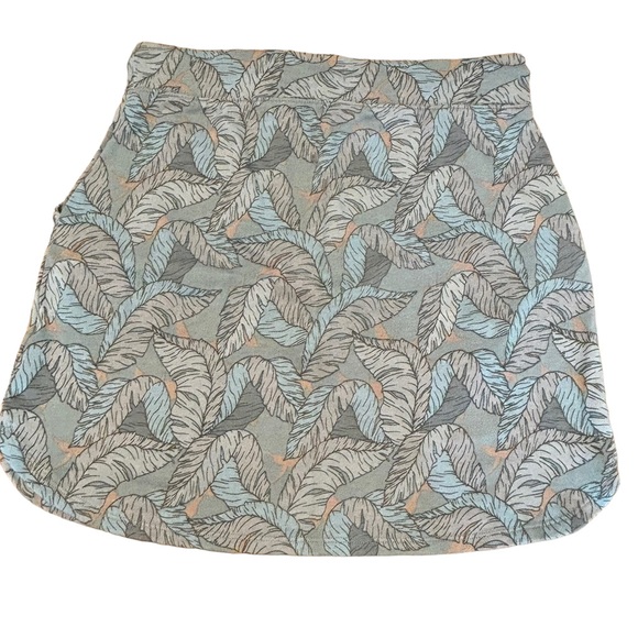 NWOT Nine West Tropical Cotton/poly Stretch Skirt S - Picture 4 of 9